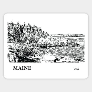 Maine USA Magnet
